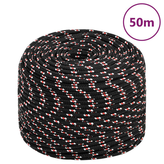 Boot touw 6 mm 50 m polypropyleen zwart is nu te koop bij PeponiXL, paradijselijk wonen!