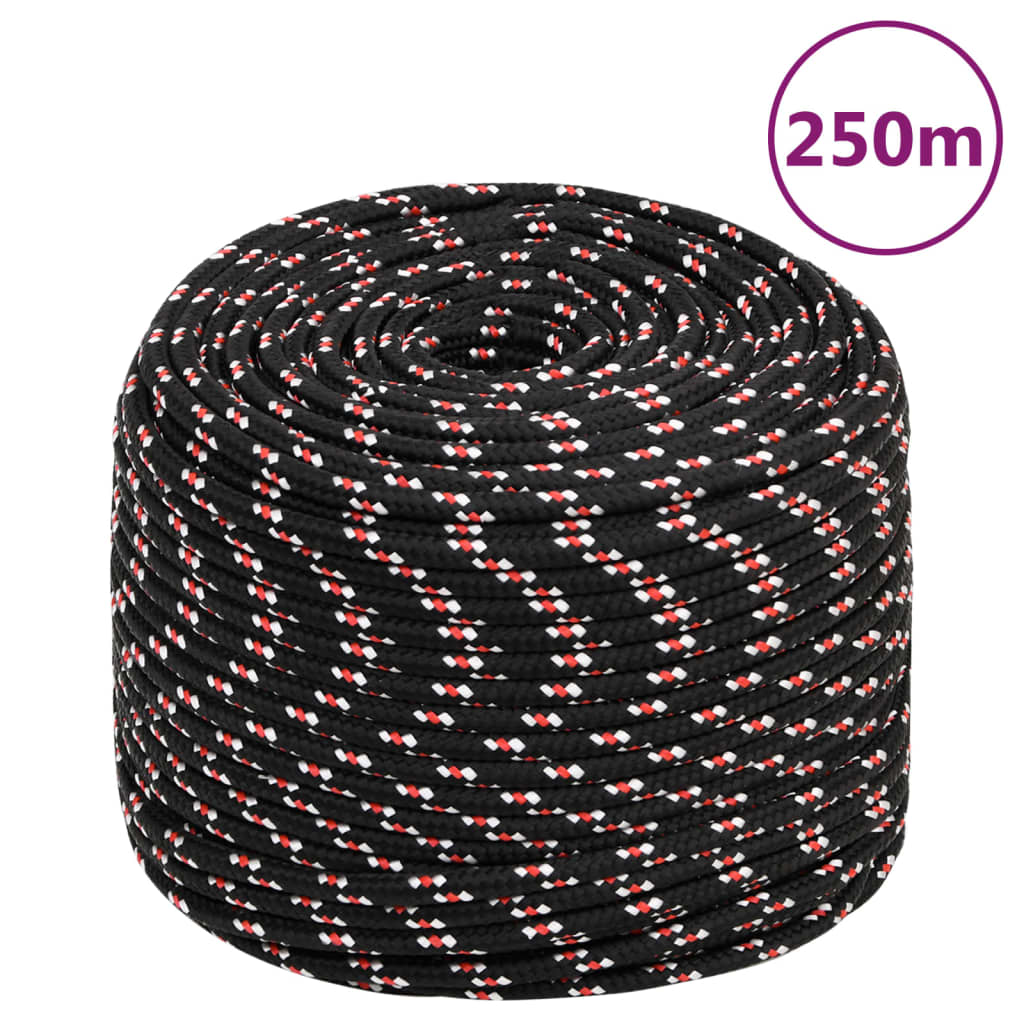 Boot touw 8 mm 250 m polypropyleen zwart is nu te koop bij PeponiXL, paradijselijk wonen!