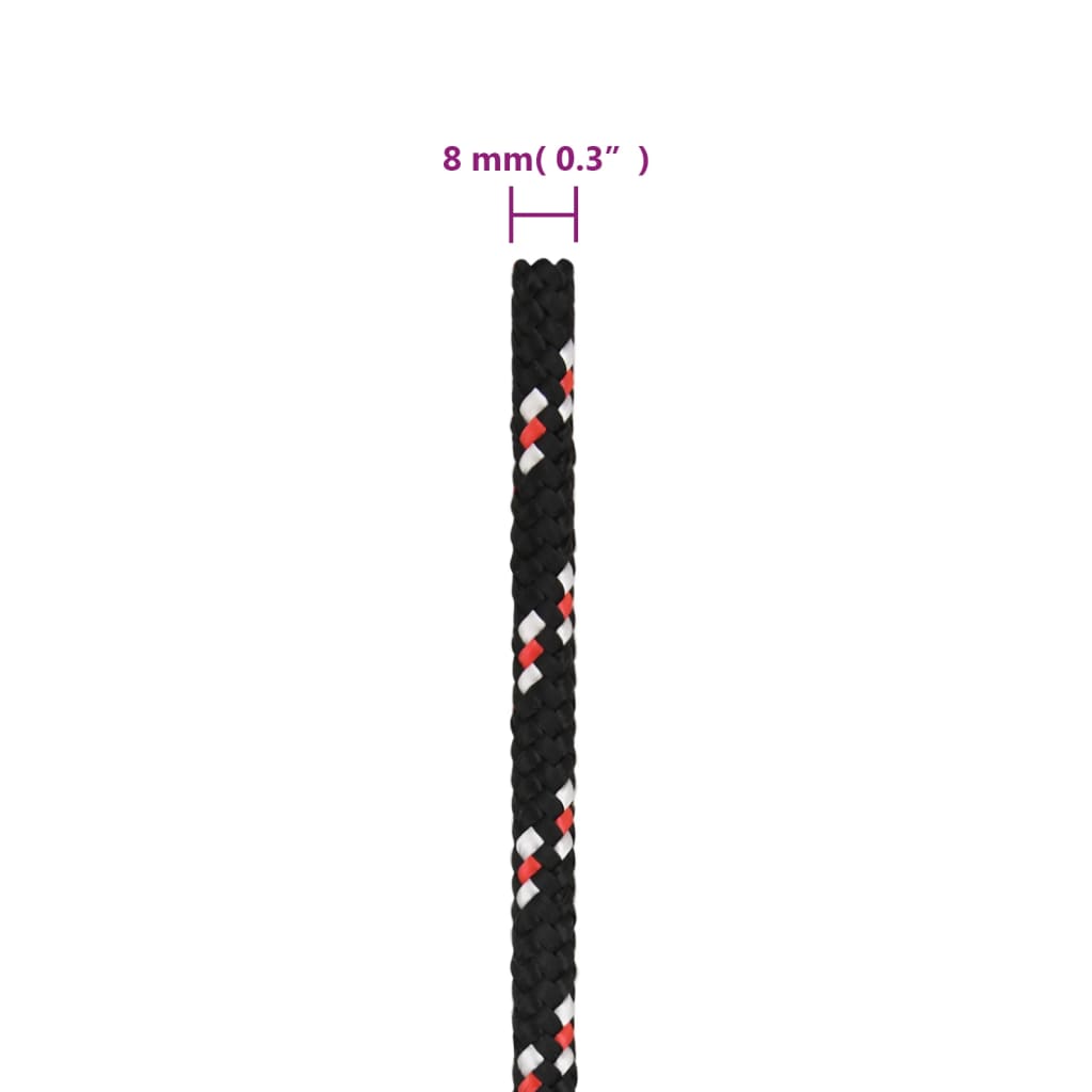 Boot touw 8 mm 250 m polypropyleen zwart is nu te koop bij PeponiXL, paradijselijk wonen!