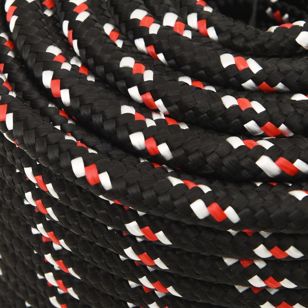 Boot touw 14 mm 25 m polypropyleen zwart is nu te koop bij PeponiXL, paradijselijk wonen!