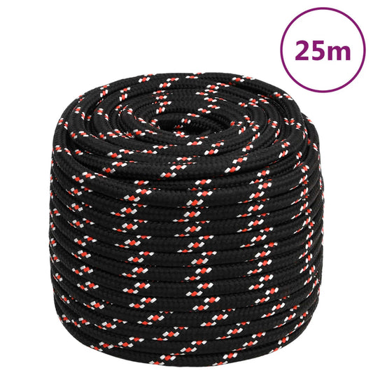 Boot touw 18 mm 25 m polypropyleen zwart is nu te koop bij PeponiXL, paradijselijk wonen!