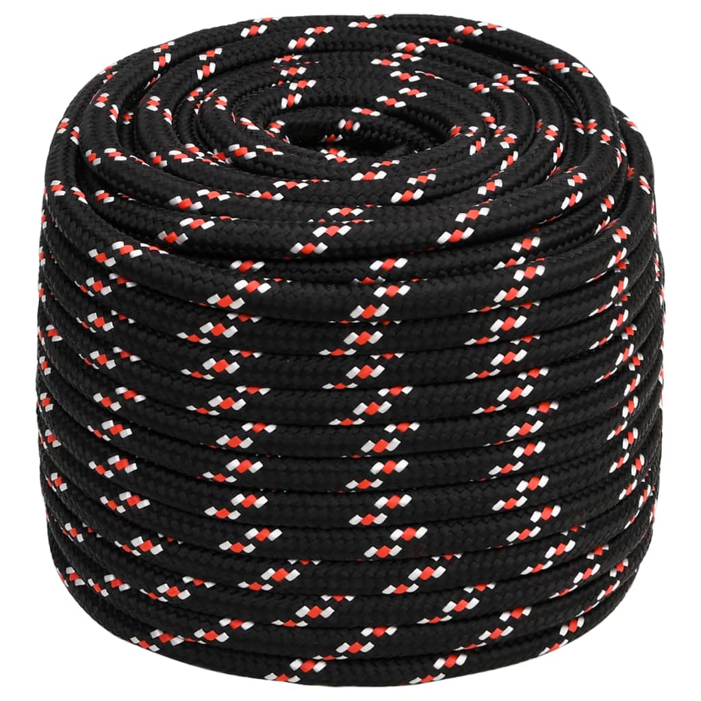 Boot touw 18 mm 25 m polypropyleen zwart is nu te koop bij PeponiXL, paradijselijk wonen!
