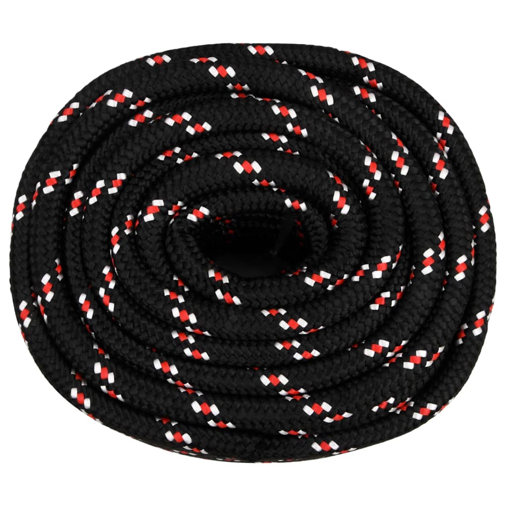 Boottouw 20 mm 50 m polypropyleen zwart is nu te koop bij PeponiXL, paradijselijk wonen!
