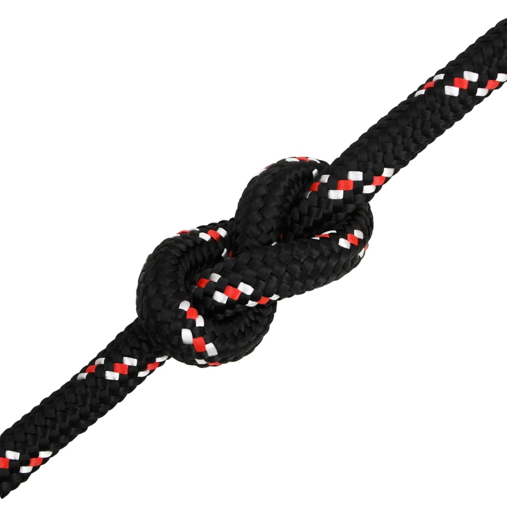 Boottouw 20 mm 50 m polypropyleen zwart is nu te koop bij PeponiXL, paradijselijk wonen!
