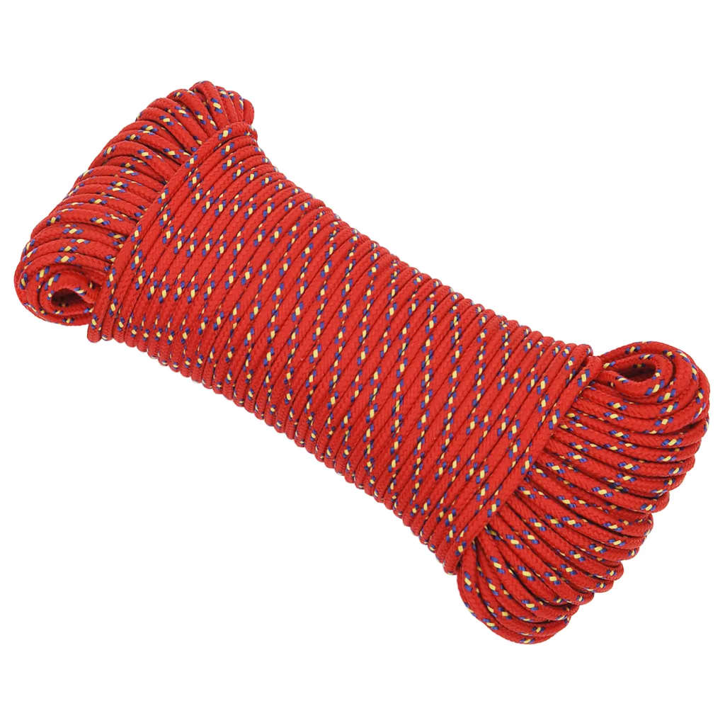 Boottouw 3 mm 250 m polypropyleen rood is nu te koop bij PeponiXL, paradijselijk wonen!