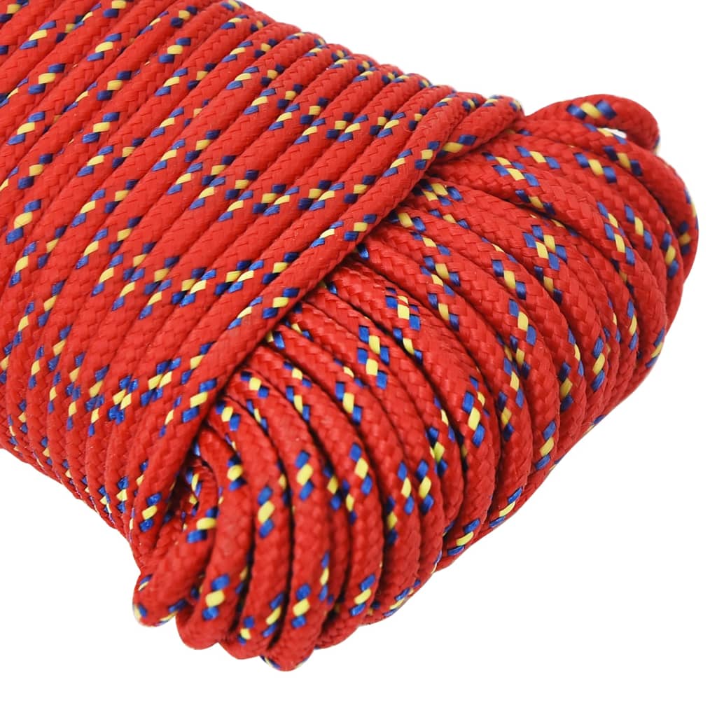 Boottouw 3 mm 250 m polypropyleen rood is nu te koop bij PeponiXL, paradijselijk wonen!