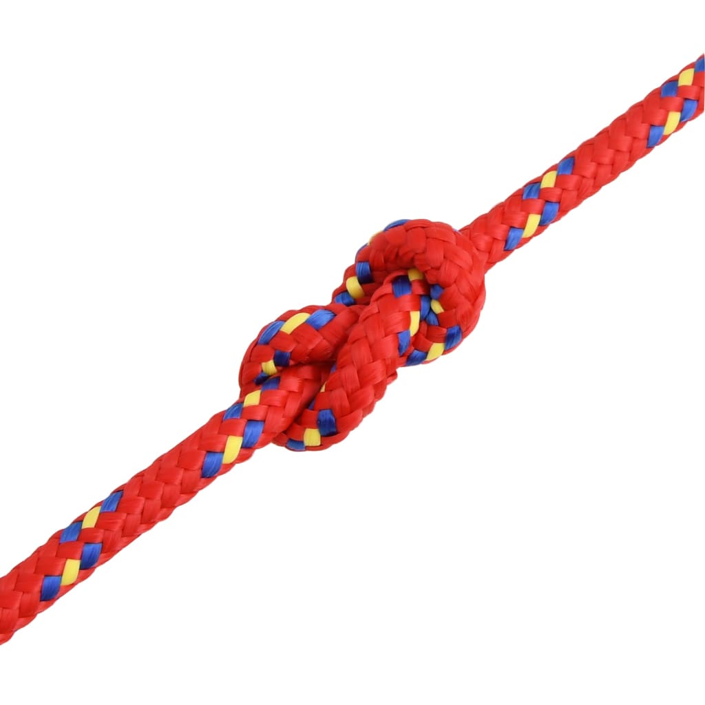Boottouw 8 mm 50 m polypropyleen rood is nu te koop bij PeponiXL, paradijselijk wonen!