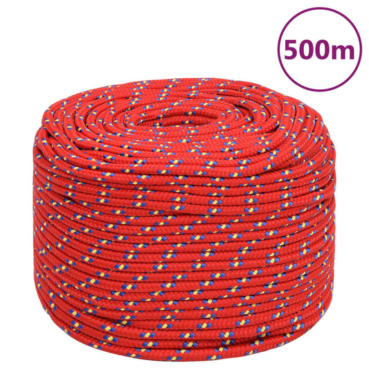 Boottouw 10 mm 500 m polypropyleen rood is nu te koop bij PeponiXL, paradijselijk wonen!