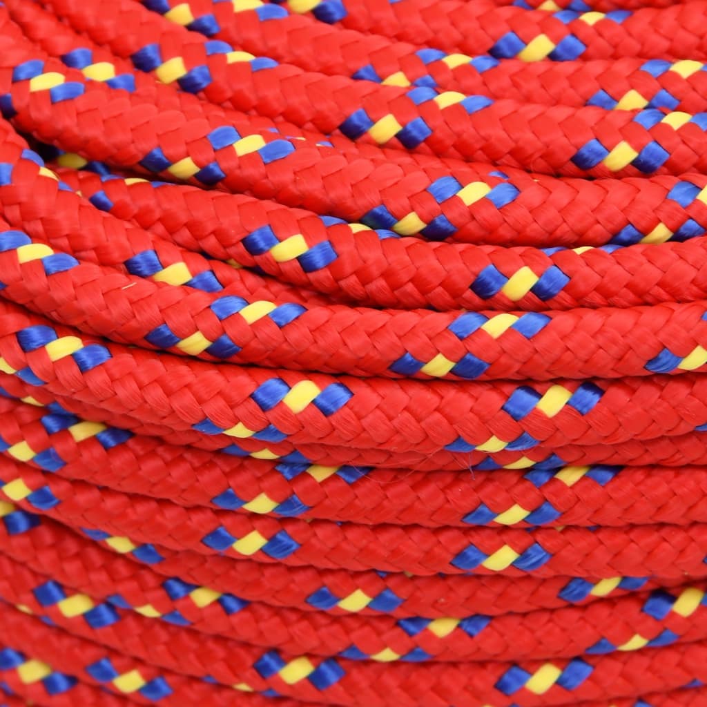 Boottouw 10 mm 500 m polypropyleen rood is nu te koop bij PeponiXL, paradijselijk wonen!