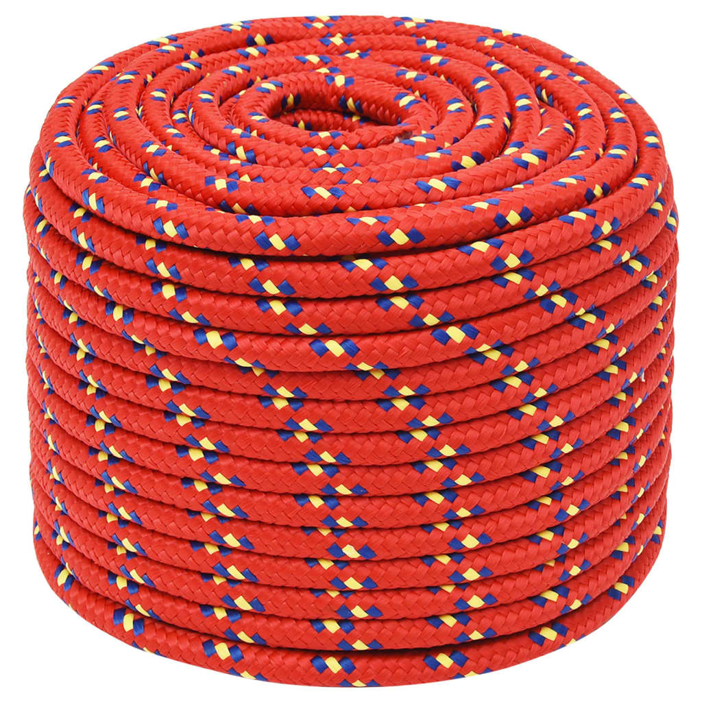Boottouw 12 mm 25 m polypropyleen rood is nu te koop bij PeponiXL, paradijselijk wonen!