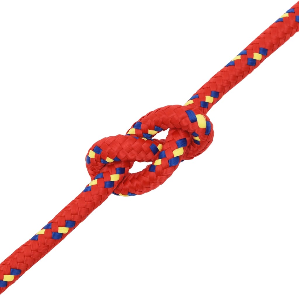 Boottouw 12 mm 25 m polypropyleen rood is nu te koop bij PeponiXL, paradijselijk wonen!