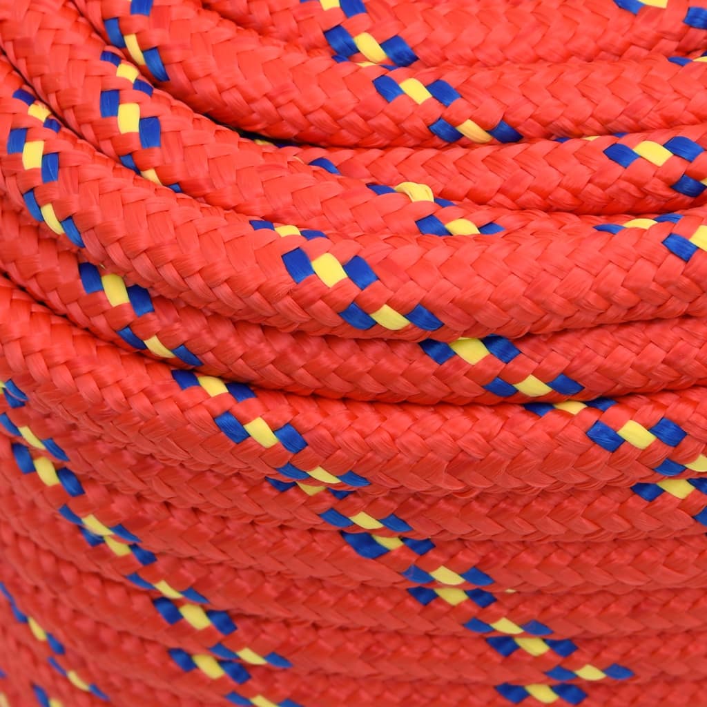 Boottouw 16 mm 100 m polypropyleen rood is nu te koop bij PeponiXL, paradijselijk wonen!