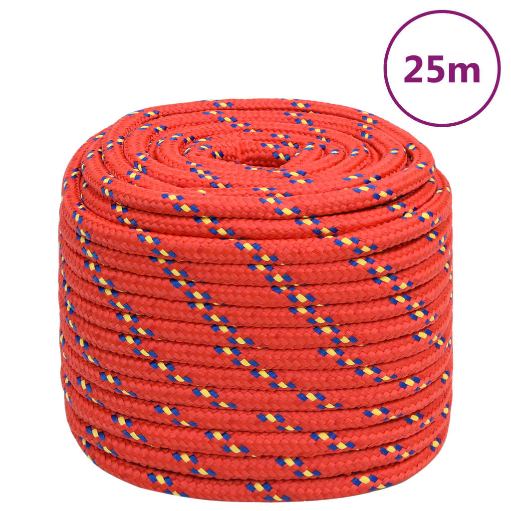 Boottouw 18 mm 25 m polypropyleen rood is nu te koop bij PeponiXL, paradijselijk wonen!