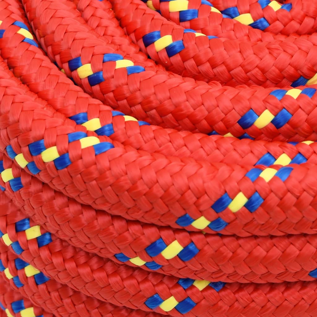 Boottouw 20 mm 100 m polypropyleen rood is nu te koop bij PeponiXL, paradijselijk wonen!