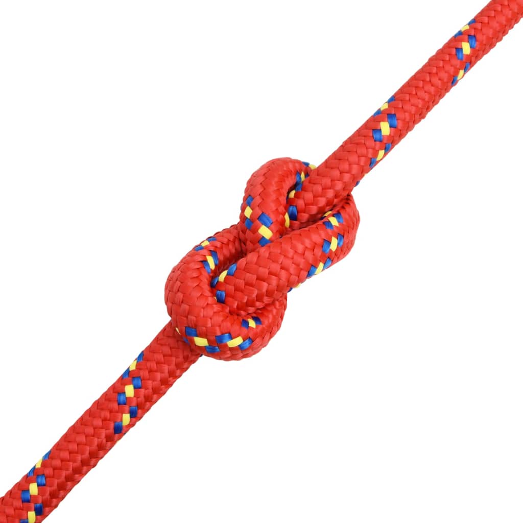 Boottouw 20 mm 100 m polypropyleen rood is nu te koop bij PeponiXL, paradijselijk wonen!