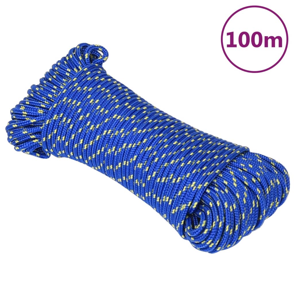 Boottouw 3 mm 100 m polypropyleen blauw is nu te koop bij PeponiXL, paradijselijk wonen!