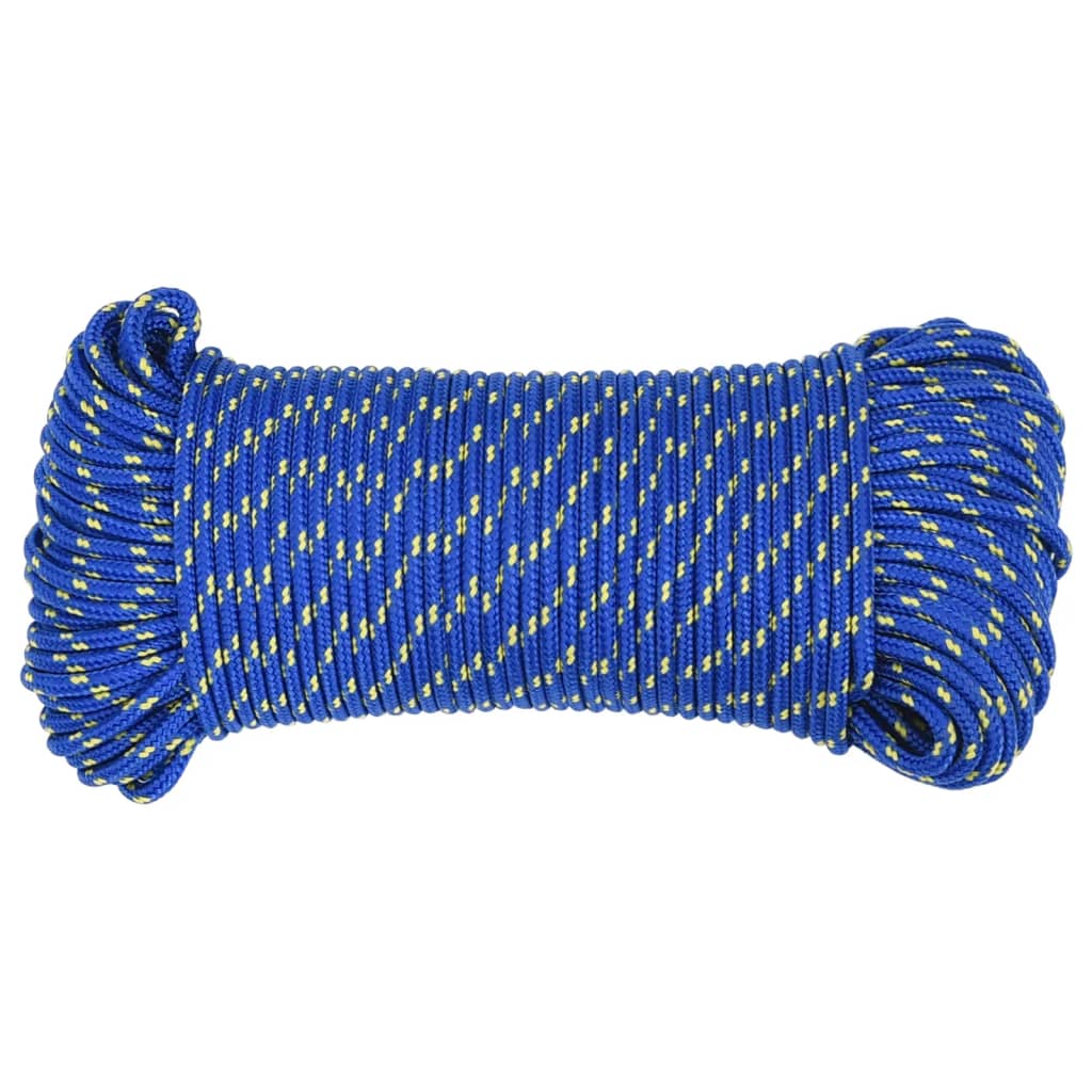 Boottouw 4 mm 25 m polypropyleen blauw is nu te koop bij PeponiXL, paradijselijk wonen!