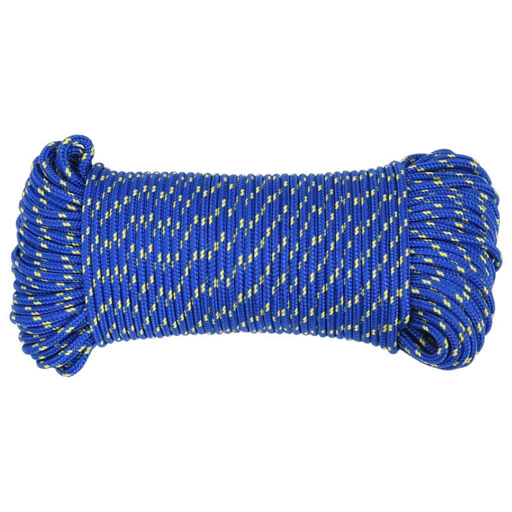 Boottouw 4 mm 100 m polypropyleen blauw is nu te koop bij PeponiXL, paradijselijk wonen!