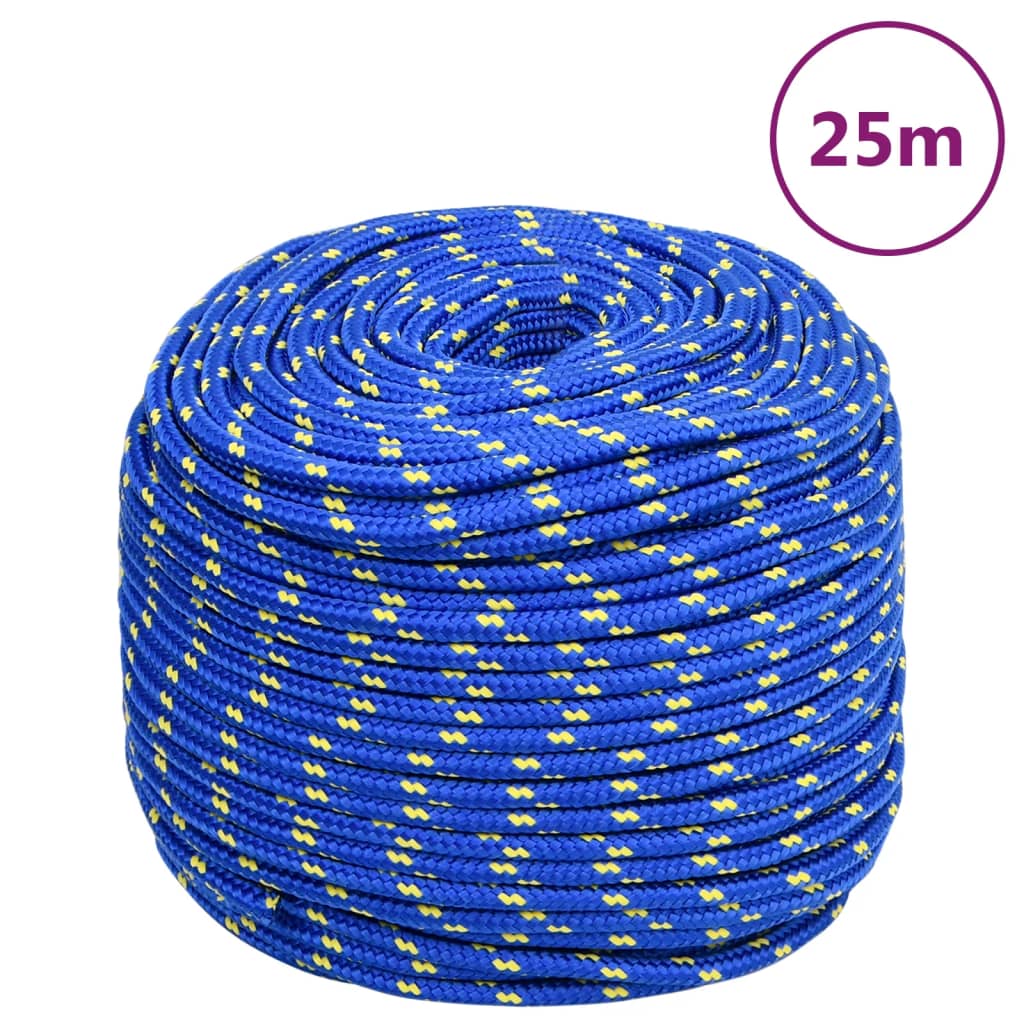 Boottouw 6 mm 25 m polypropyleen blauw is nu te koop bij PeponiXL, paradijselijk wonen!