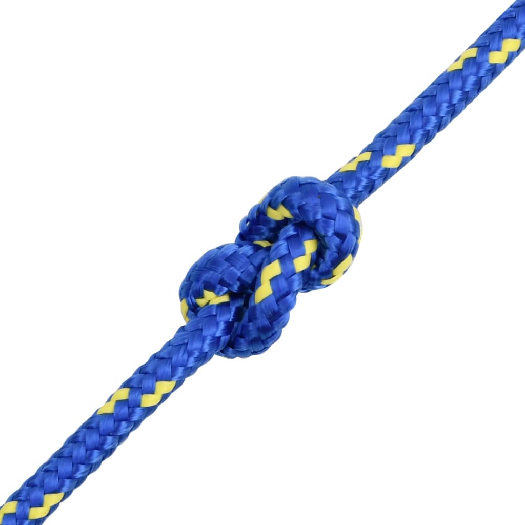 Boottouw 8 mm 50 m polypropyleen blauw is nu te koop bij PeponiXL, paradijselijk wonen!