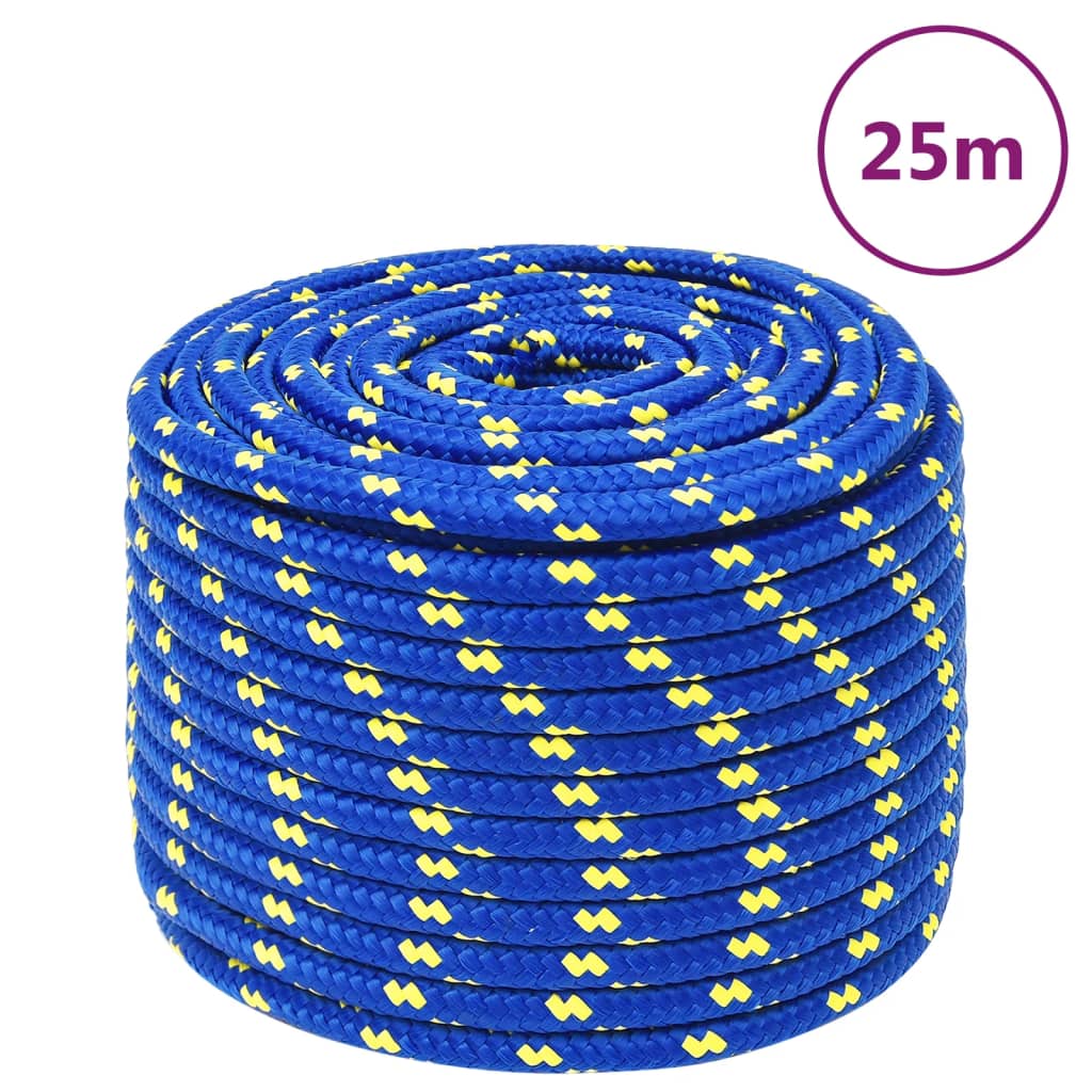 Boottouw 14 mm 25 m polypropeen blauw is nu te koop bij PeponiXL, paradijselijk wonen!