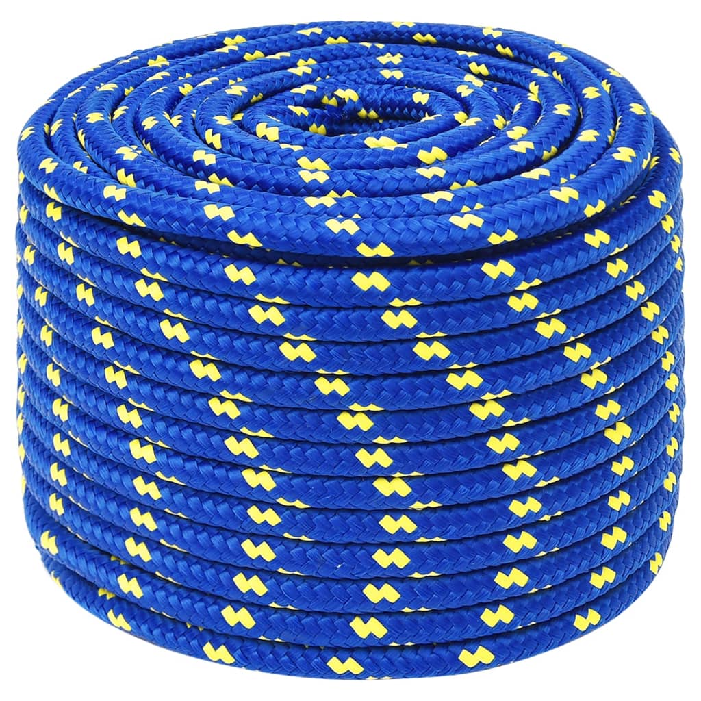 Boottouw 14 mm 25 m polypropeen blauw is nu te koop bij PeponiXL, paradijselijk wonen!