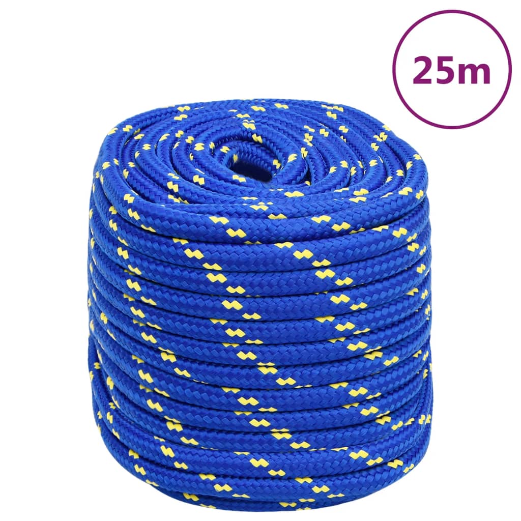 Boottouw 16 mm 25 m polypropeen blauw is nu te koop bij PeponiXL, paradijselijk wonen!