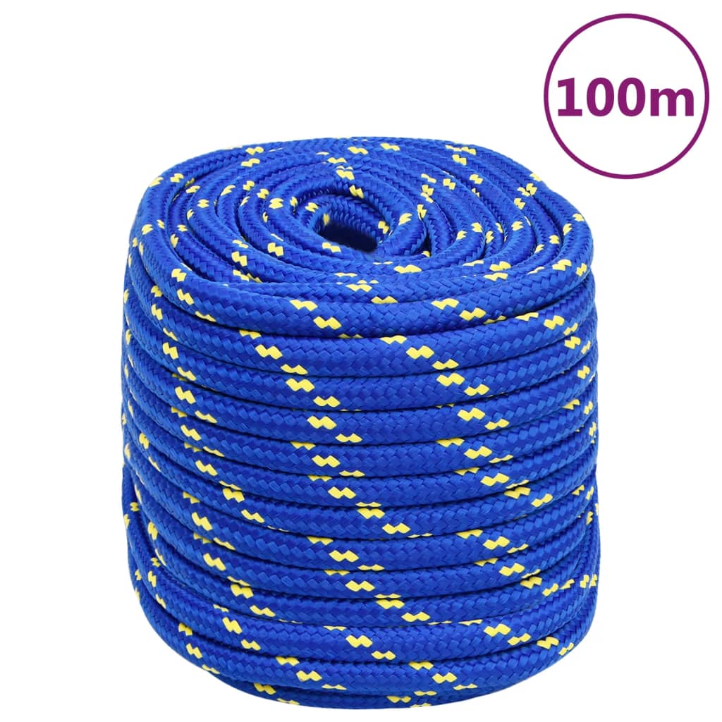 Boottouw 16 mm 100 m polypropeen blauw is nu te koop bij PeponiXL, paradijselijk wonen!