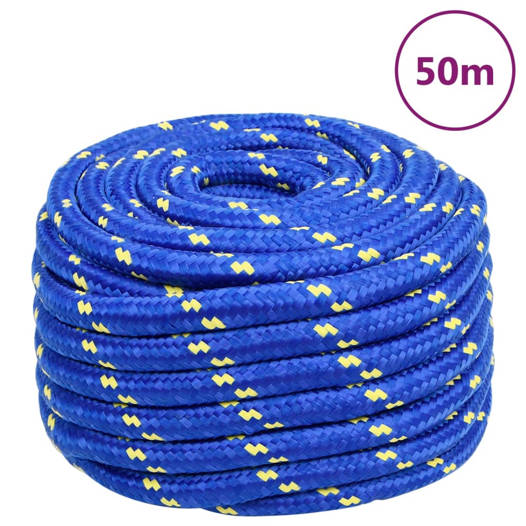 Boottouw 20 mm 50 m polypropeen blauw is nu te koop bij PeponiXL, paradijselijk wonen!