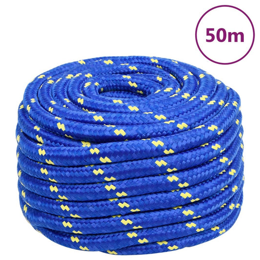 Boottouw 20 mm 50 m polypropeen blauw is nu te koop bij PeponiXL, paradijselijk wonen!