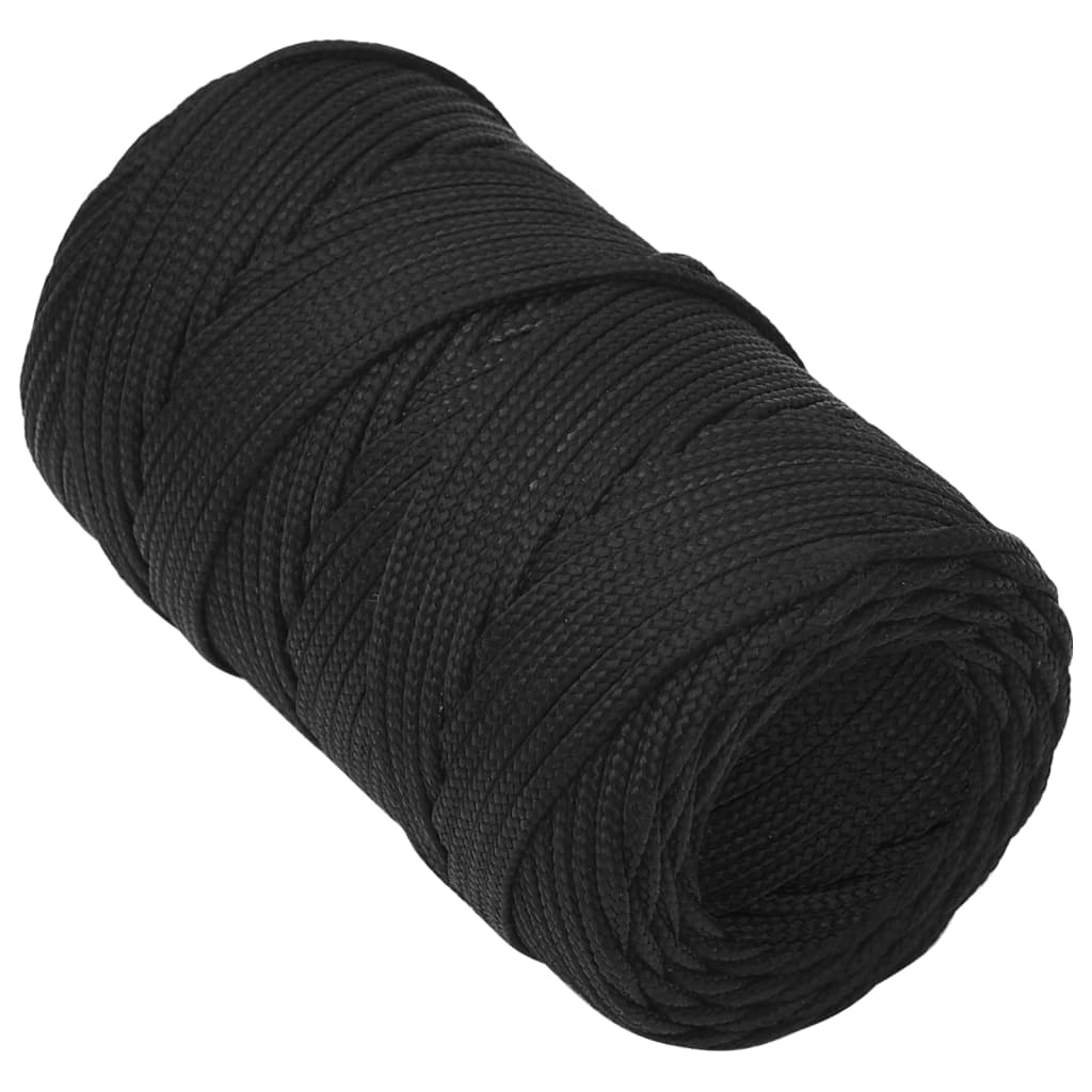 Boottouw 2 mm 50 m polypropeen zwart is nu te koop bij PeponiXL, paradijselijk wonen!