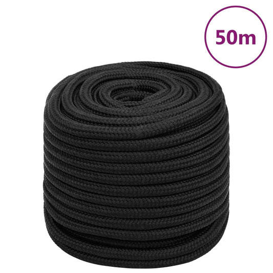 Boottouw 18 mm 50 m polypropeen zwart is nu te koop bij PeponiXL, paradijselijk wonen!