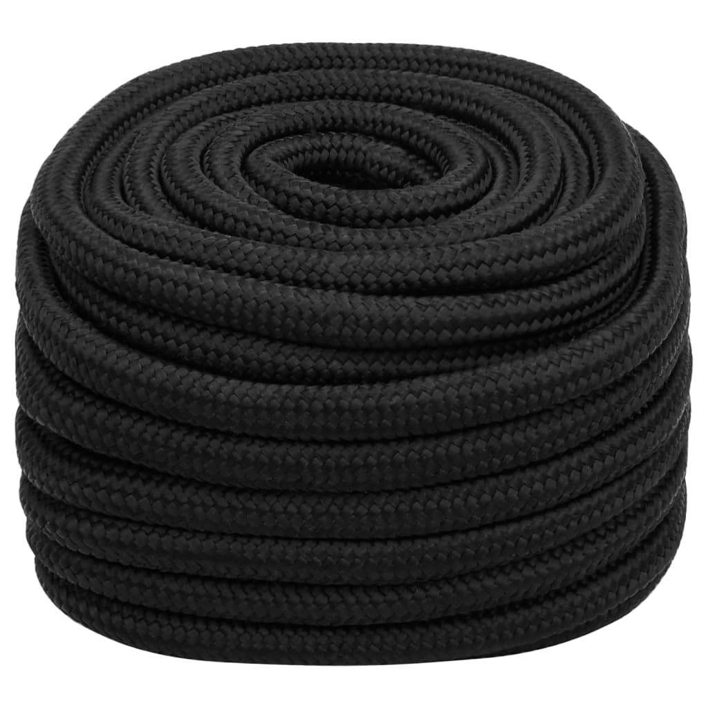 Boottouw 20 mm 25 m polypropeen zwart is nu te koop bij PeponiXL, paradijselijk wonen!