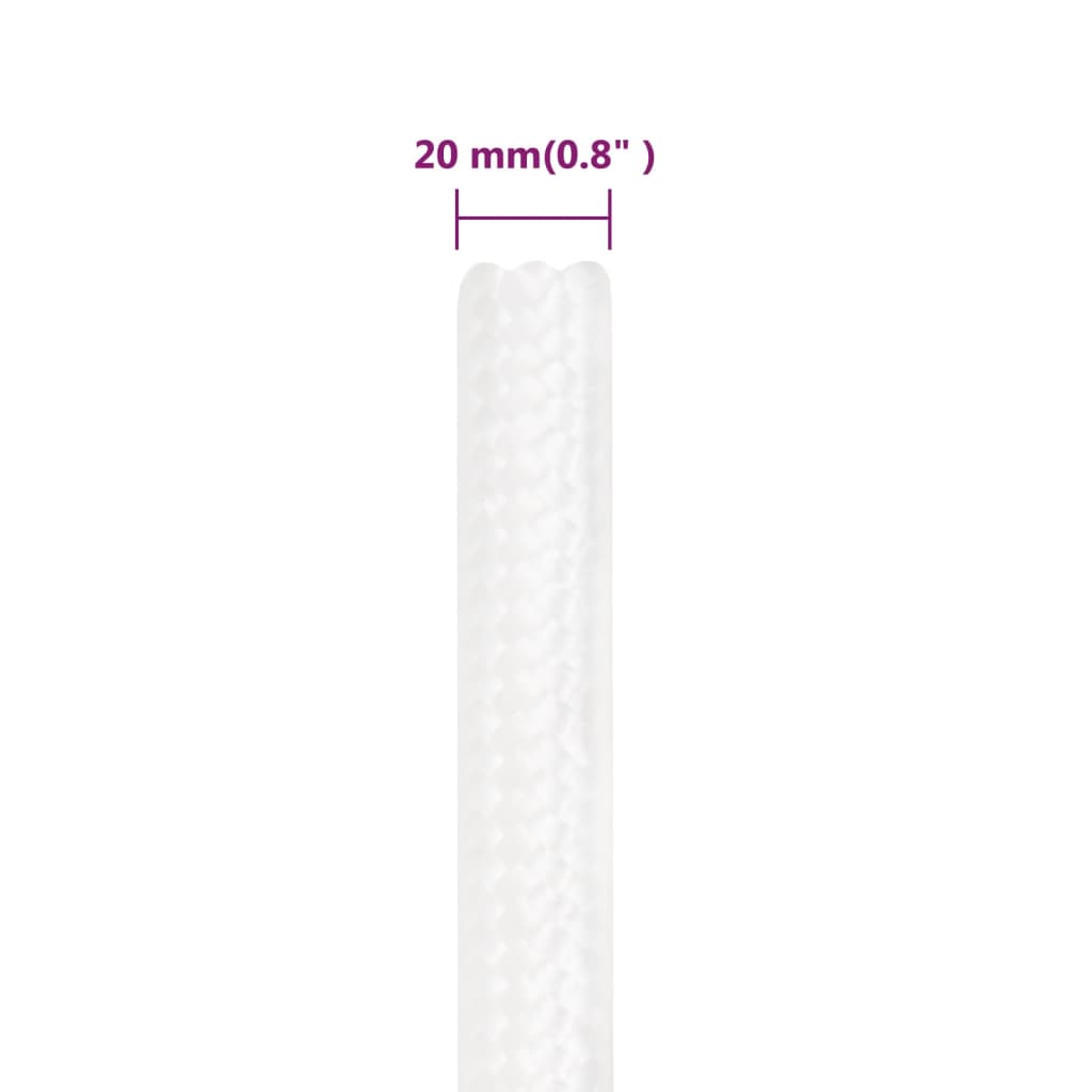 Boottouw 20 mm 100 m polypropyleen volwit is nu te koop bij PeponiXL, paradijselijk wonen!