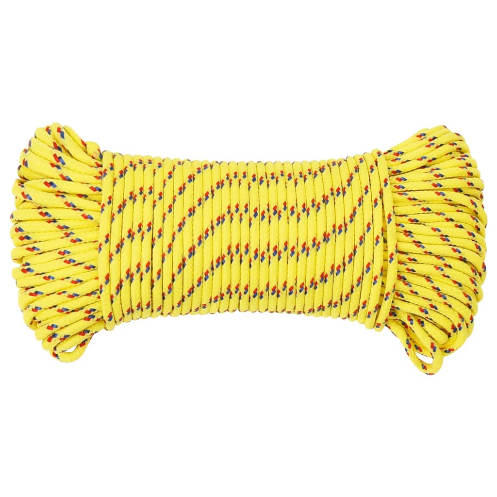 Boottouw 5 mm 250 m polypropyleen geel is nu te koop bij PeponiXL, paradijselijk wonen!
