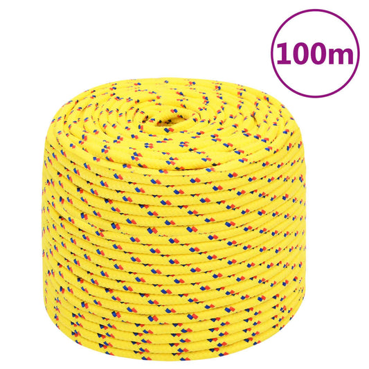 Boottouw 6 mm 100 m polypropyleen geel is nu te koop bij PeponiXL, paradijselijk wonen!