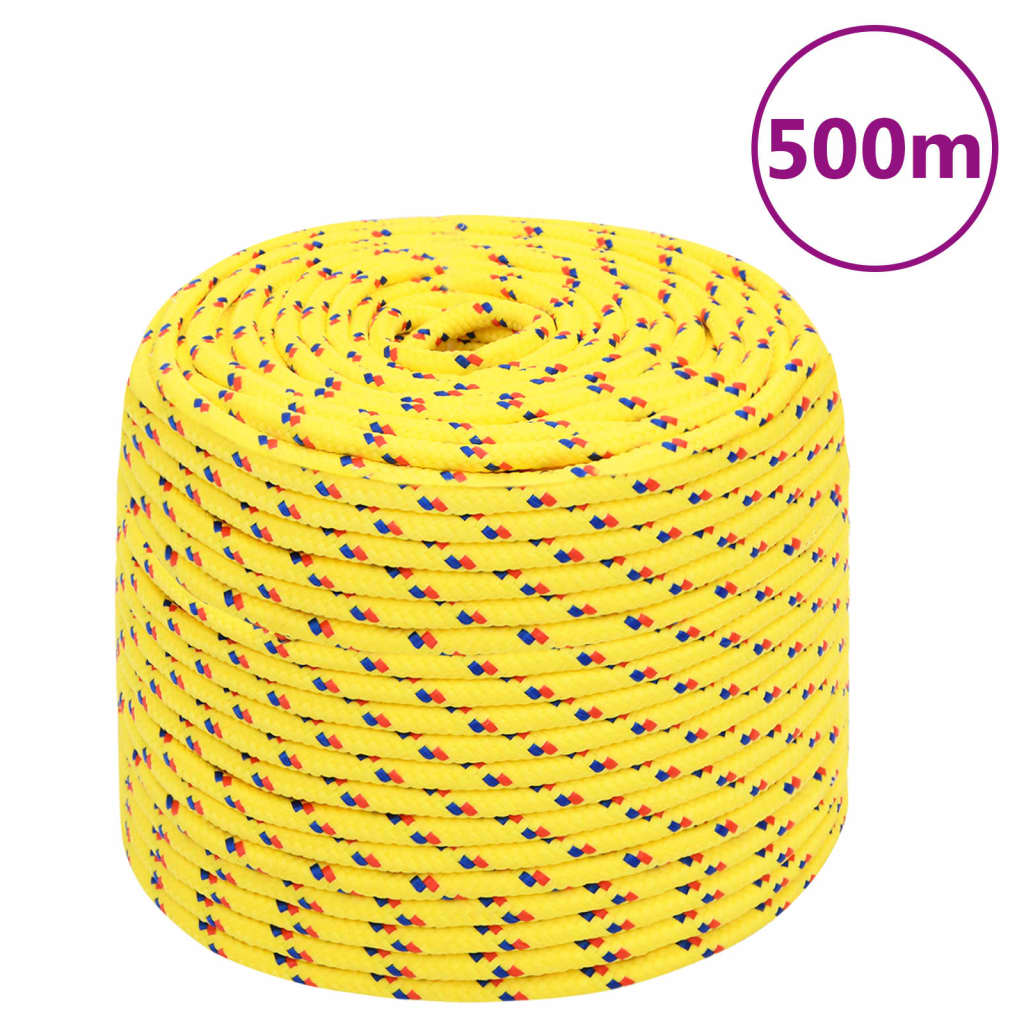 Boottouw 8 mm 500 m polypropyleen geel is nu te koop bij PeponiXL, paradijselijk wonen!