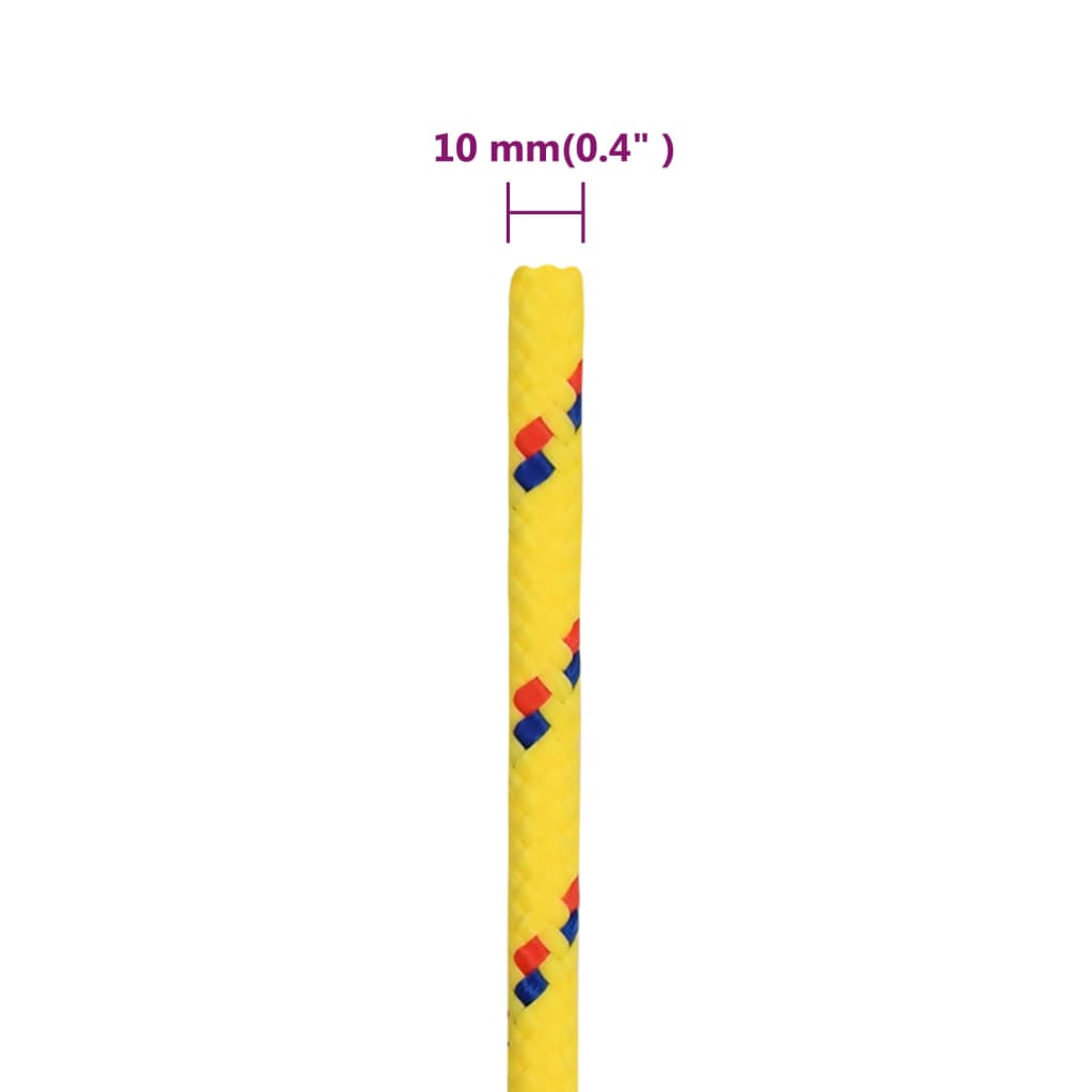 Boottouw 10 mm 50 m polypropyleen geel is nu te koop bij PeponiXL, paradijselijk wonen!