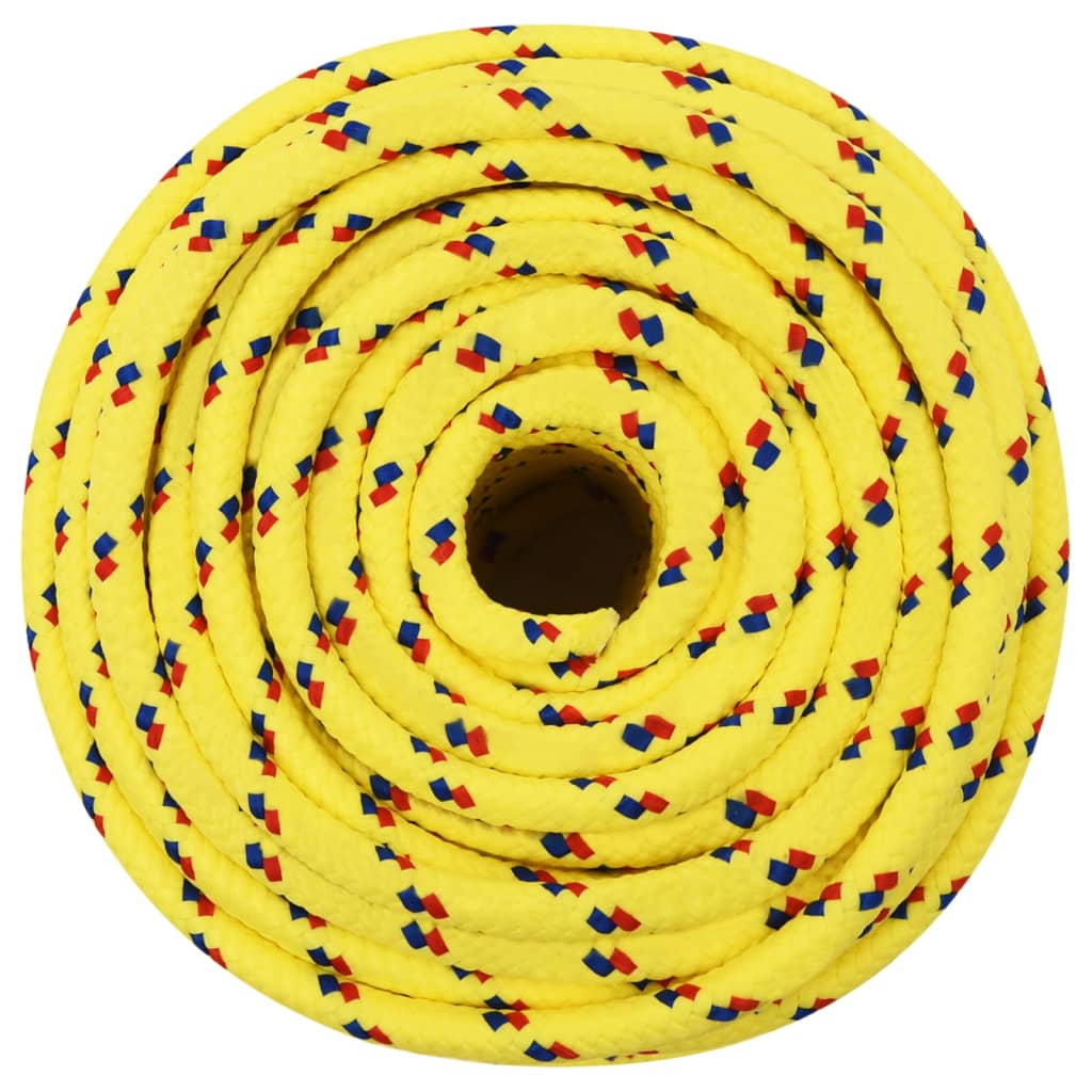 Boottouw 12 mm 25 m polypropyleen geel is nu te koop bij PeponiXL, paradijselijk wonen!