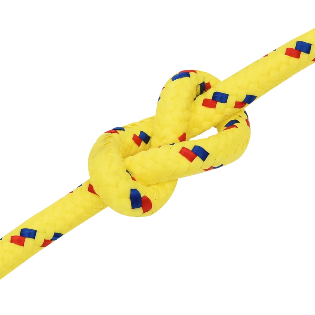 Boottouw 12 mm 25 m polypropyleen geel is nu te koop bij PeponiXL, paradijselijk wonen!