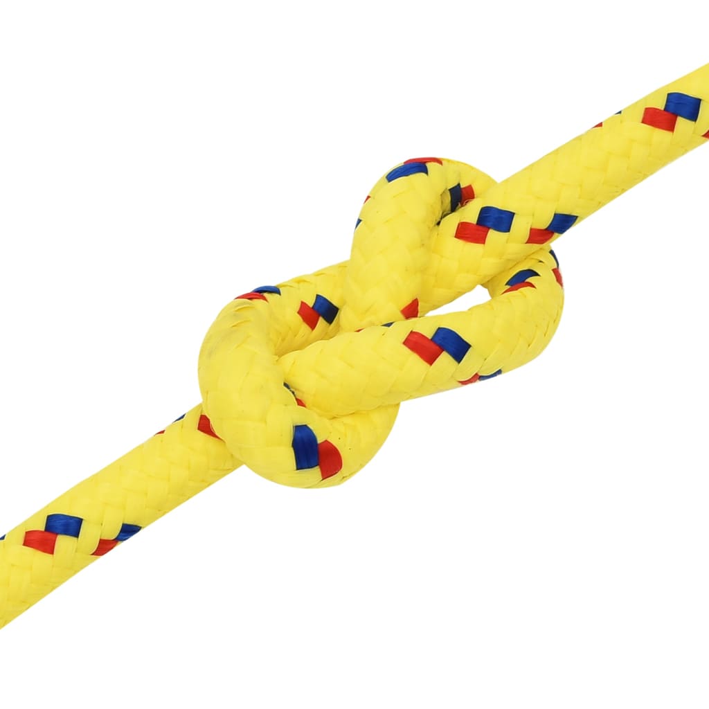 Boottouw 12 mm 50 m polypropyleen geel is nu te koop bij PeponiXL, paradijselijk wonen!