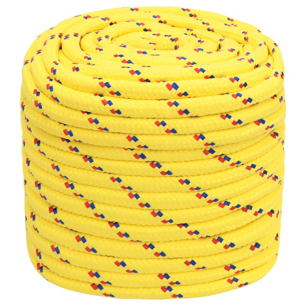 Boottouw 16 mm 50 m polypropyleen geel is nu te koop bij PeponiXL, paradijselijk wonen!