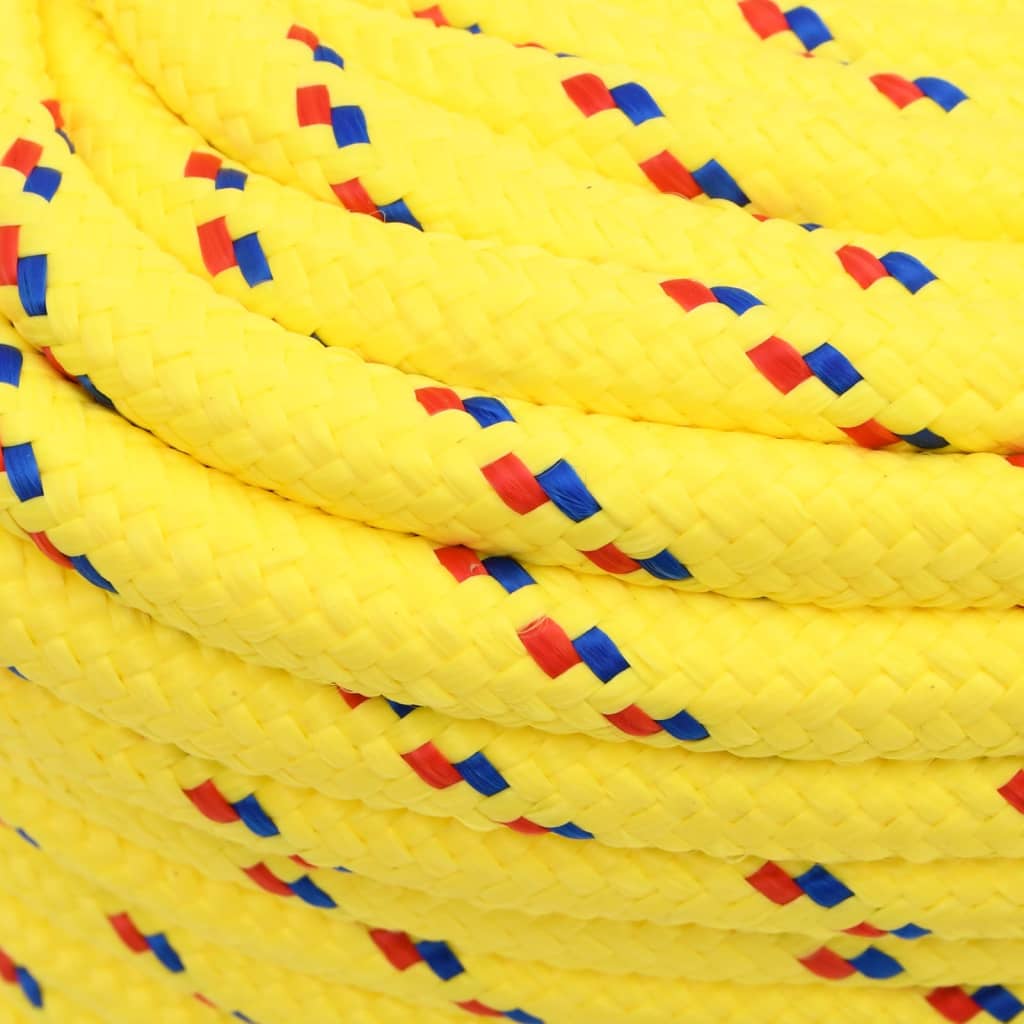 Boottouw 16 mm 50 m polypropyleen geel is nu te koop bij PeponiXL, paradijselijk wonen!