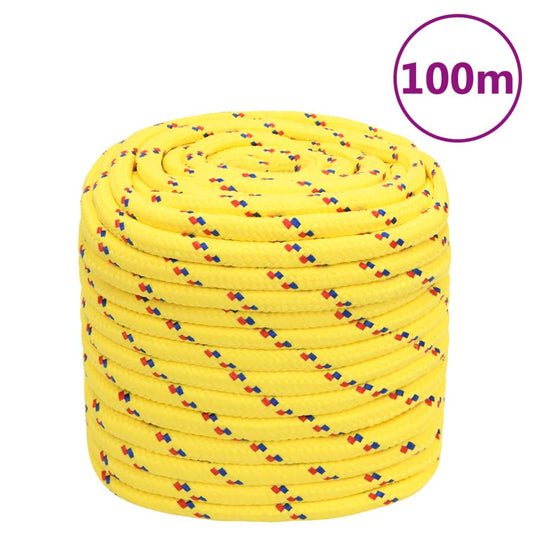 Boottouw 16 mm 100 m polypropyleen geel is nu te koop bij PeponiXL, paradijselijk wonen!