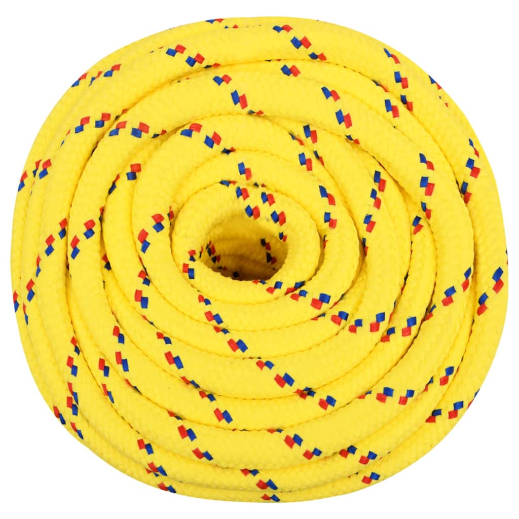 Boottouw 16 mm 100 m polypropyleen geel is nu te koop bij PeponiXL, paradijselijk wonen!