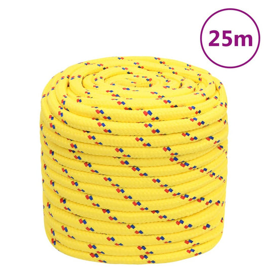 Boottouw 18 mm 25 m polypropyleen geel is nu te koop bij PeponiXL, paradijselijk wonen!