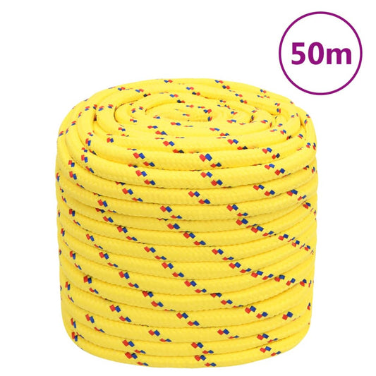 Boottouw 18 mm 50 m polypropyleen geel is nu te koop bij PeponiXL, paradijselijk wonen!