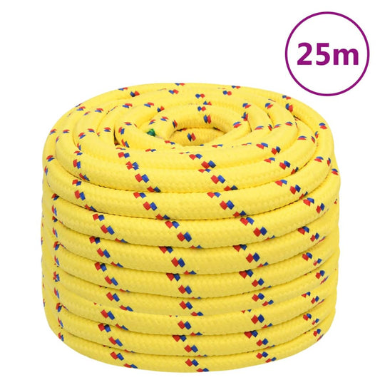 Boottouw 20 mm 25 m polypropyleen geel is nu te koop bij PeponiXL, paradijselijk wonen!