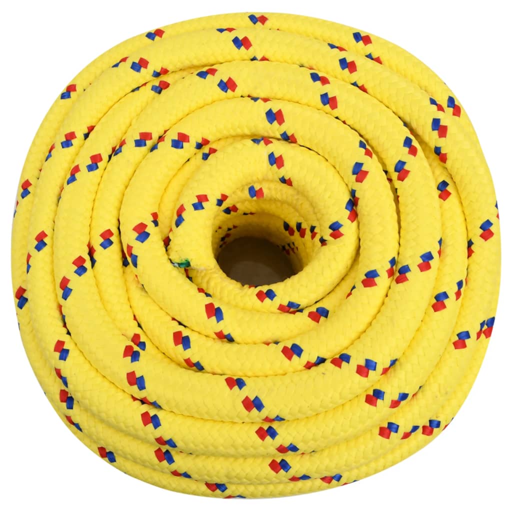 Boottouw 20 mm 25 m polypropyleen geel is nu te koop bij PeponiXL, paradijselijk wonen!