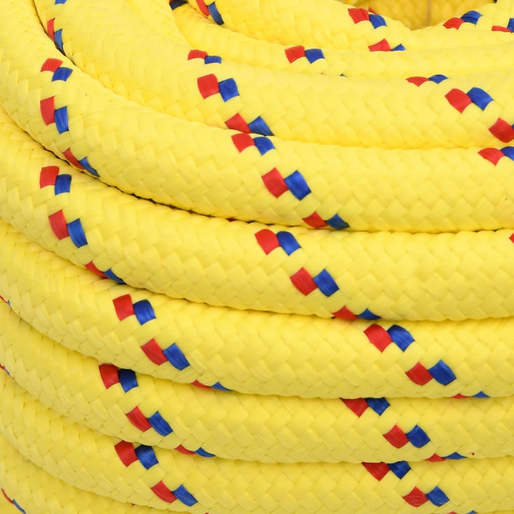 Boottouw 20 mm 25 m polypropyleen geel is nu te koop bij PeponiXL, paradijselijk wonen!
